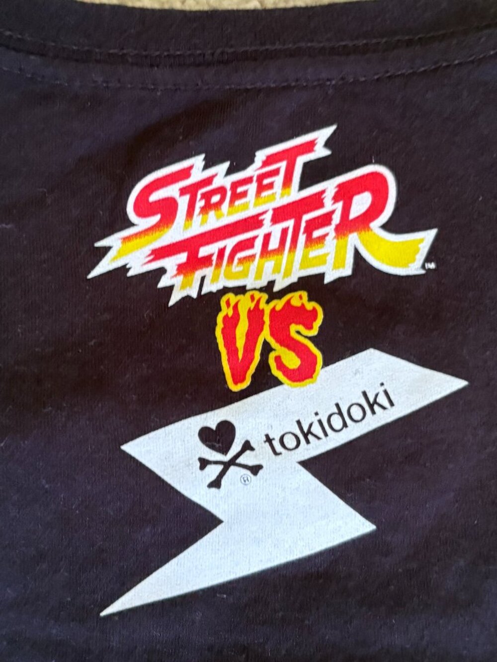 tokidoki x street fighter t shirt - Picture 5 of 6